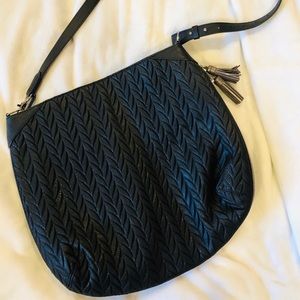 Stella & Dot leather shoulder bag